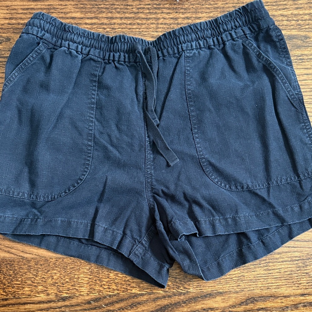 J. Crew Dark Blue Women's Cargo Shorts